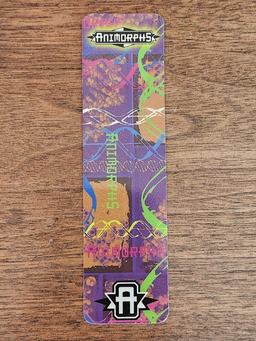 RETRO Animorphs Bookmark Scholastic 1999